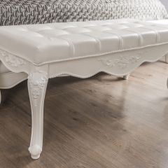 Банкетка Мишель (белый матовый) в Югорске - yugorsk.mebel24.online | фото 4