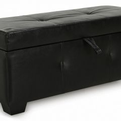 Банкетка-сундук Шерри College Black в Югорске - yugorsk.mebel24.online | фото