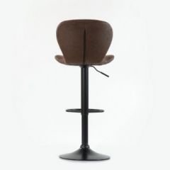 Барный стул Barneo N-86 Time / Black / VPU Brown Vintage коричневый винтаж PK970-18 в Югорске - yugorsk.mebel24.online | фото 2