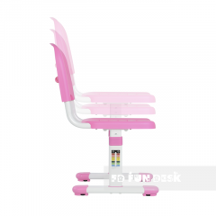 Комплект парта + стул трансформеры Cantare Pink в Югорске - yugorsk.mebel24.online | фото 7