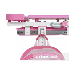 Комплект парта + стул трансформеры Cantare Pink в Югорске - yugorsk.mebel24.online | фото 5