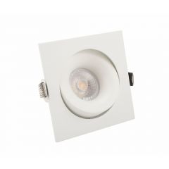 DK2121-WH Встраиваемый светильник, IP 20, 50 Вт, GU10, белый, алюминий в Югорске - yugorsk.mebel24.online | фото