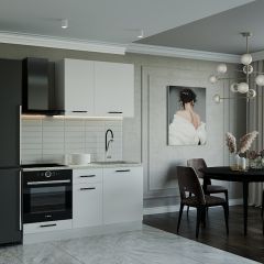 Кухонный гарнитур Жемчуг 1600 (Стол. 26мм) в Югорске - yugorsk.mebel24.online | фото