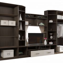 Гостиная Атланта с зеркалом в Югорске - yugorsk.mebel24.online | фото 3