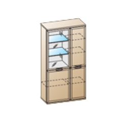 Гостиная Карина Композиция 24 (Ясень Асахи) в Югорске - yugorsk.mebel24.online | фото 2