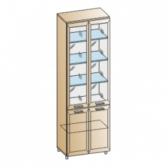 Гостиная Мелисса Композиция 3 (Ясень Асахи) в Югорске - yugorsk.mebel24.online | фото 2