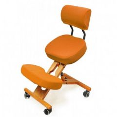 Коленный стул со спинкой Smartstool KW02В + Чехлы в Югорске - yugorsk.mebel24.online | фото 4