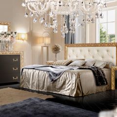 Комод Тиффани Premium черная/золото (ТФКМ-1(П) в Югорске - yugorsk.mebel24.online | фото 2