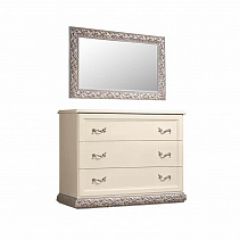 Комод Тиффани штрих-лак/серебро (ТФКМ-1) в Югорске - yugorsk.mebel24.online | фото