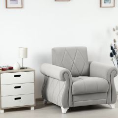 Комплект Роуз ТД 414 диван-кровать + кресло + комплект подушек в Югорске - yugorsk.mebel24.online | фото 2