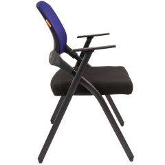 Кресло для посетителей CHAIRMAN NEXX (ткань стандарт черный/сетка DW-61) в Югорске - yugorsk.mebel24.online | фото 3
