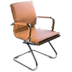 Кресло для посетителя Бюрократ CH-993-Low-V/Camel светло-коричневый в Югорске - yugorsk.mebel24.online | фото