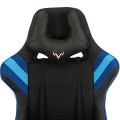 Кресло игровое Бюрократ VIKING 4 AERO BLUE черный/синий в Югорске - yugorsk.mebel24.online | фото 6