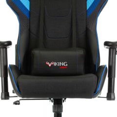 Кресло игровое Бюрократ VIKING 4 AERO BLUE черный/синий в Югорске - yugorsk.mebel24.online | фото 7