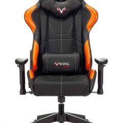 Кресло игровое Бюрократ VIKING 5 AERO ORANGE черный/оранжевый в Югорске - yugorsk.mebel24.online | фото 3