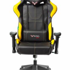 Кресло игровое Бюрократ VIKING 5 AERO YELLOW черный/желтый в Югорске - yugorsk.mebel24.online | фото 3