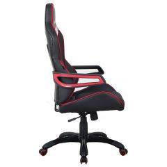 Кресло компьютерное BRABIX Nitro GM-001 (ткань/экокожа) черное, вставки красные (531816) в Югорске - yugorsk.mebel24.online | фото 6