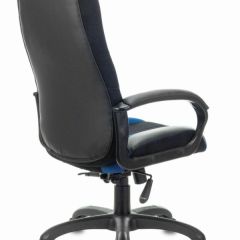 Кресло компьютерное BRABIX PREMIUM "Rapid GM-102" (экокожа/ткань, черное/синее) 532106 в Югорске - yugorsk.mebel24.online | фото 4