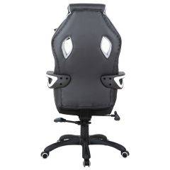 Кресло компьютерное BRABIX Techno Pro GM-003 (экокожа черное/серое, вставки серые) 531814 в Югорске - yugorsk.mebel24.online | фото 8