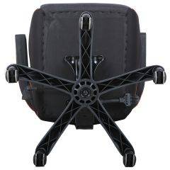 Кресло компьютерное BRABIX Techno Pro GM-003 (ткань черное/серое, вставки оранжевые) 531813 в Югорске - yugorsk.mebel24.online | фото 9