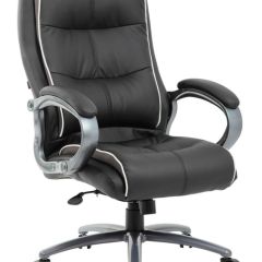 Кресло офисное BRABIX PREMIUM "Strong HD-009" (экокожа черная, ткань серая) 531945 в Югорске - yugorsk.mebel24.online | фото