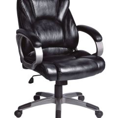 Кресло офисное BRABIX "Eldorado EX-504", экокожа, черное, 530874 в Югорске - yugorsk.mebel24.online | фото