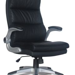 Кресло офисное BRABIX "Fregat EX-510" (рециклированная кожа, черное) 530863 в Югорске - yugorsk.mebel24.online | фото