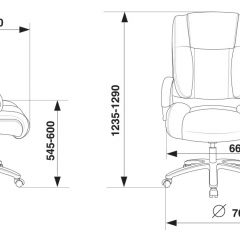 Кресло руководителя Бюрократ T-9925SL/BLACK в Югорске - yugorsk.mebel24.online | фото 4