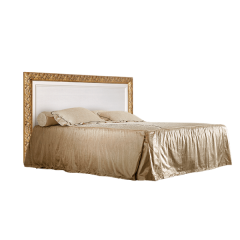 Кровать 2-х спальная (1,8 м) Тиффани штрих-лак/золото  с подъемным механизмом (ТФКР180-1[3]) в Югорске - yugorsk.mebel24.online | фото