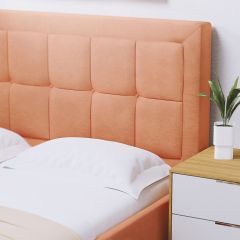 Кровать Адриана Люкс Решетка+ПМ+Дно (1400) в Югорске - yugorsk.mebel24.online | фото 2