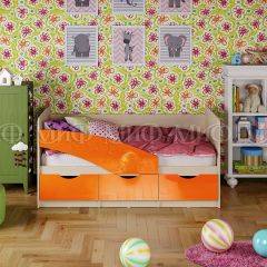 Кровать Бабочки (Оранжевый металлик) 1800 в Югорске - yugorsk.mebel24.online | фото