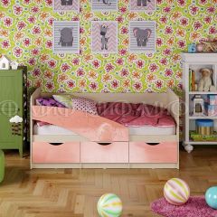 Кровать Бабочки (Розовый металлик) 1800 в Югорске - yugorsk.mebel24.online | фото 1