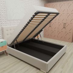 Кровать Брауни интерьерная +основание/ПМ/бельевое дно (160х200) в Югорске - yugorsk.mebel24.online | фото 2
