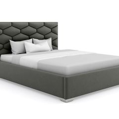 Кровать Коралл интерьерная +основание (80х200) в Югорске - yugorsk.mebel24.online | фото 9