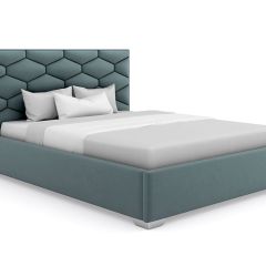 Кровать Коралл интерьерная +основание (80х200) в Югорске - yugorsk.mebel24.online | фото 14