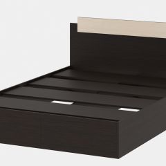 СОФИЯ Кровать КР1600 (венге/дуб белфорт) щиты в Югорске - yugorsk.mebel24.online | фото