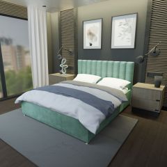 Кровать Палермо Решетка+ПМ (1600) *БЕЗ ДНА в Югорске - yugorsk.mebel24.online | фото