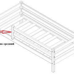 Кровать Сонечка 2-х ярусная (модульная) в Югорске - yugorsk.mebel24.online | фото 9