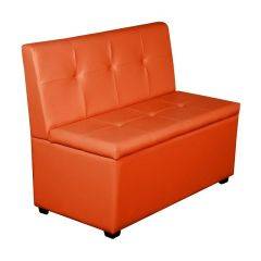 Кухонный диван Уют-1 (1000) Оранжевый в Югорске - yugorsk.mebel24.online | фото