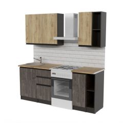 Кухонный гарнитур Адажио медиум 1400 мм в Югорске - yugorsk.mebel24.online | фото 4