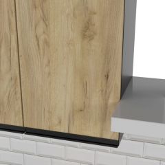 Кухонный гарнитур Адажио медиум 1400 мм в Югорске - yugorsk.mebel24.online | фото 5