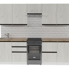 Кухонный гарнитур Амели мега 2500 мм в Югорске - yugorsk.mebel24.online | фото 3