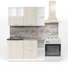 Кухонный гарнитур Лариса медиум 3 1400 мм в Югорске - yugorsk.mebel24.online | фото 3