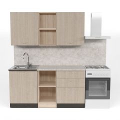 Кухонный гарнитур Надежда стандарт 5 1600 мм в Югорске - yugorsk.mebel24.online | фото 3