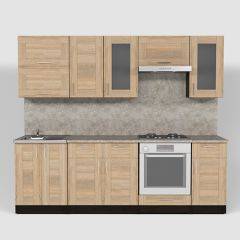 Кухонный гарнитур Ника базис 2400 в Югорске - yugorsk.mebel24.online | фото 3