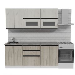 Кухонный гарнитур Паола макси 1800 мм в Югорске - yugorsk.mebel24.online | фото 3