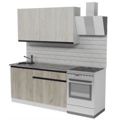 Кухонный гарнитур Паола медиум 1400 мм в Югорске - yugorsk.mebel24.online | фото 4