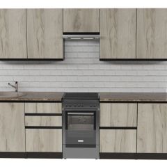 Кухонный гарнитур Равенна мега 2500 мм в Югорске - yugorsk.mebel24.online | фото 3