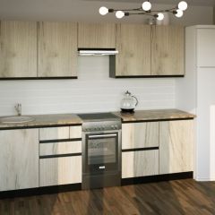Кухонный гарнитур Равенна мега 2500 мм в Югорске - yugorsk.mebel24.online | фото