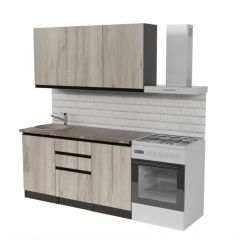 Кухонный гарнитур Равенна нормал 1500 мм в Югорске - yugorsk.mebel24.online | фото 4